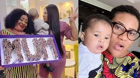 Nkechi Blessing Surprises Her Mum In An Unexpected Way On Mother’s Day