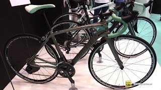 2016 Bianchi Infinito CV Dama Bianca Ultegra 11sp Compact Road Bike - Walkaround - 2015 Eurobike