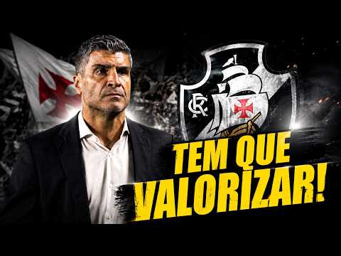 "TEM QUE TIRAR O CHAPÉU PARA O TRABALHO DO PEDRO EMANUEL NO VASCO ATÉ AQUI"