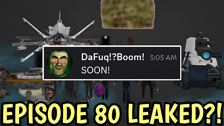 SKIBIDI TOILET 80 LEAKS ARE REAL! MODEL LEAKS + OFFICIAL STATEMENT EXPLAINED!