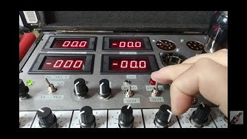 Comprobador de válvulas V3. Tube tester V3.