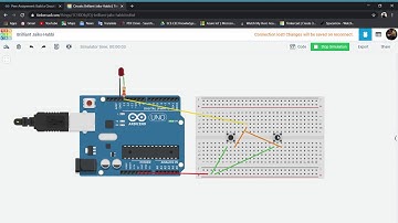LED blinking with 2 push buttons using Arduino UNO