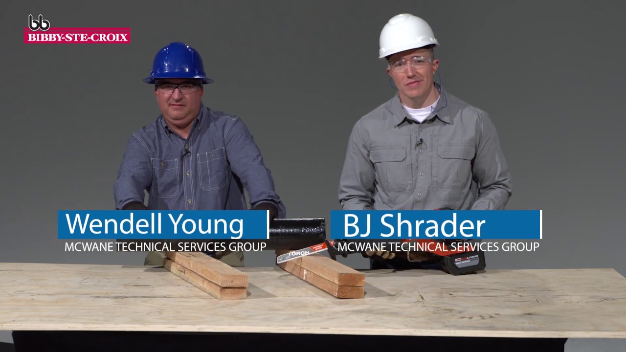 BBS How To Series Cutting cast iron pipe with a Milwaukee Reciprocating