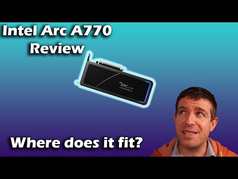 Intel Arc A770 Limited Edition Review (Riding that Edge)