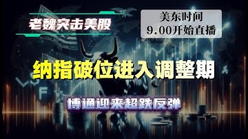 美股直播｜纳指破位进入调整期，博通迎来超跌反弹  #美股 #英伟达 #博通 #英特尔 #特斯拉 #soun #苹果 #投資   #美国超微公司 #crcl  #amd