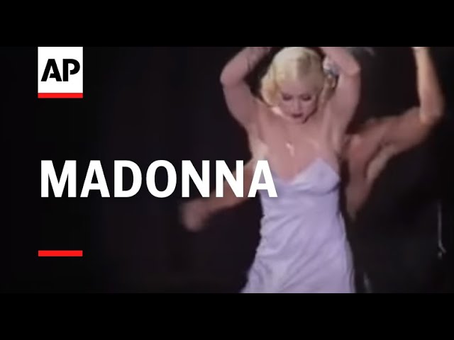 Madonna's breast slips