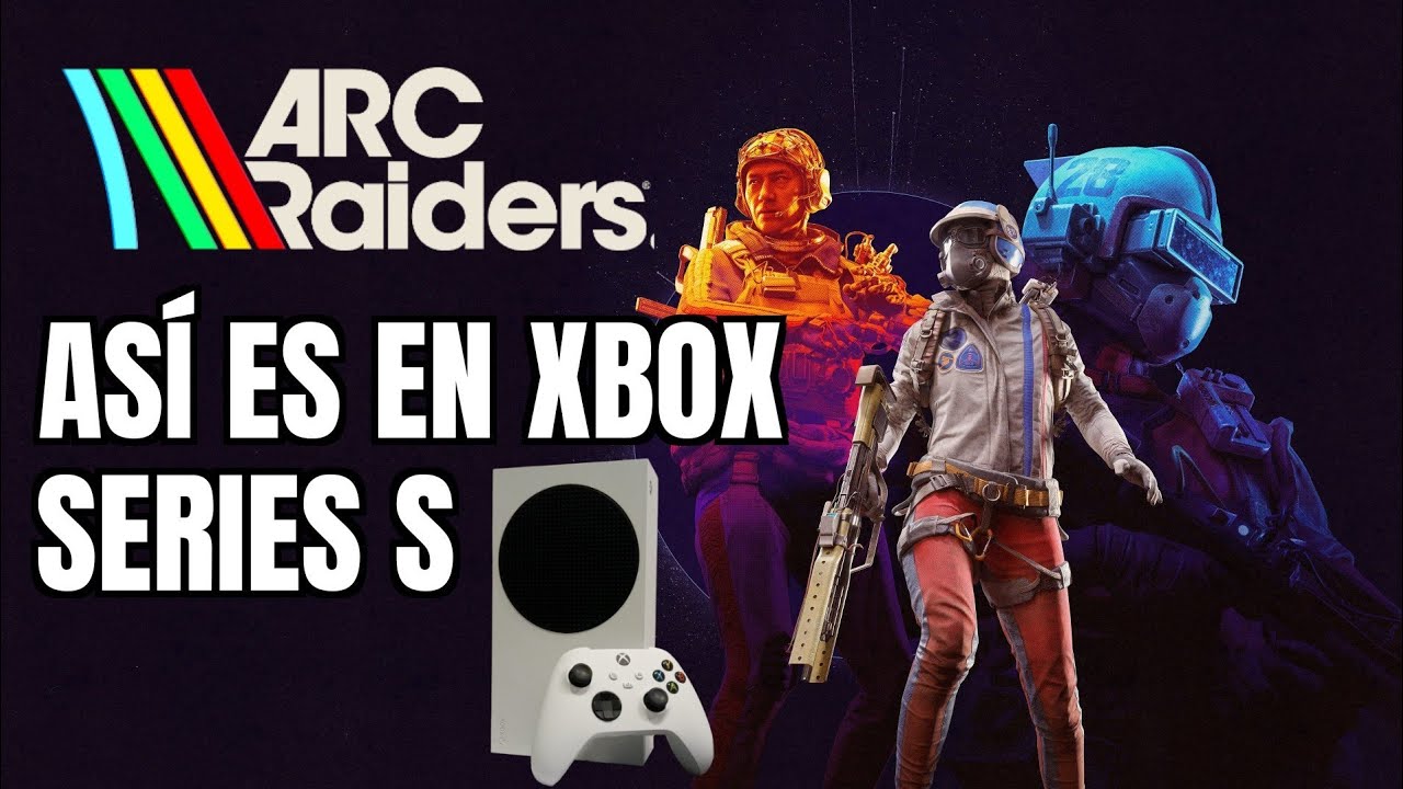 Arc Riders Xbox ASI ES ARC RIDERS EN XBOX SERIES S ! - YouTube