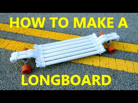 How to make a LONGBOARD with PVC PIPE do it yourself pest control coupon