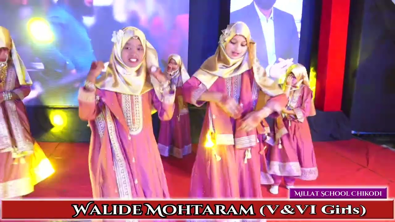 5th and 6th Std Girls Performing on Walide Mohataram.
