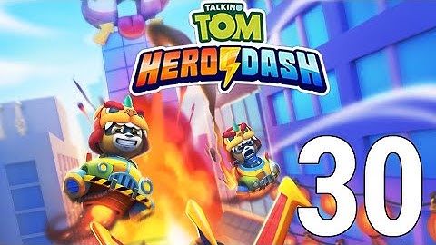 Talking Tom Hero Dash Gameplay Walkthrough Part 30 - Super Ginger 2021 [iOS/Android Games]