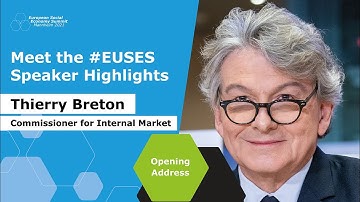 #EUSES2021​​​​​ | Thierry Breton - European Commission | European Social Economy Summit