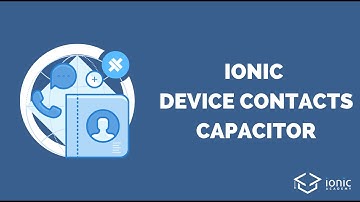 Ionic Device Contact List with Capacitor