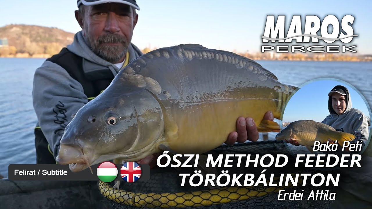 MAROS PERCEK - Őszi method feederezés Törökbálinton - Erdei Attila, Bakó Péter
