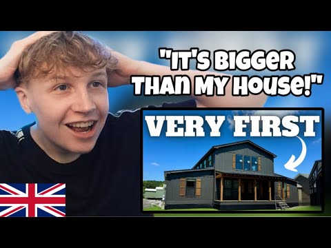 Brit Reacts to a tour of a American Mobile Home! (BIGGER THAN MY HOUSE!)