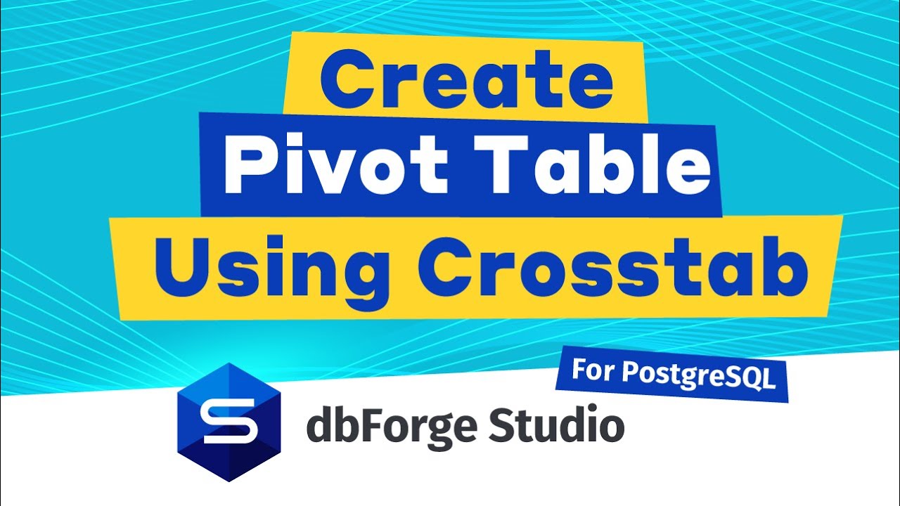 Postgresql Pivot Function