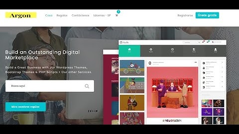Tienda de mercado digital (Argon - digital market) PHP & MySql