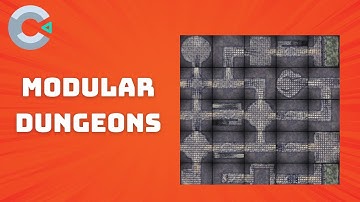 Modular dungeon tutorial in construct 3 (originally on patreon)