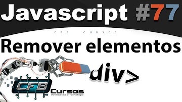 Curso de Javascript #77 - parentNode, remove, removeChild