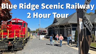 Blue Ridge Scenic Railway  2 Hour Tour  October 2021