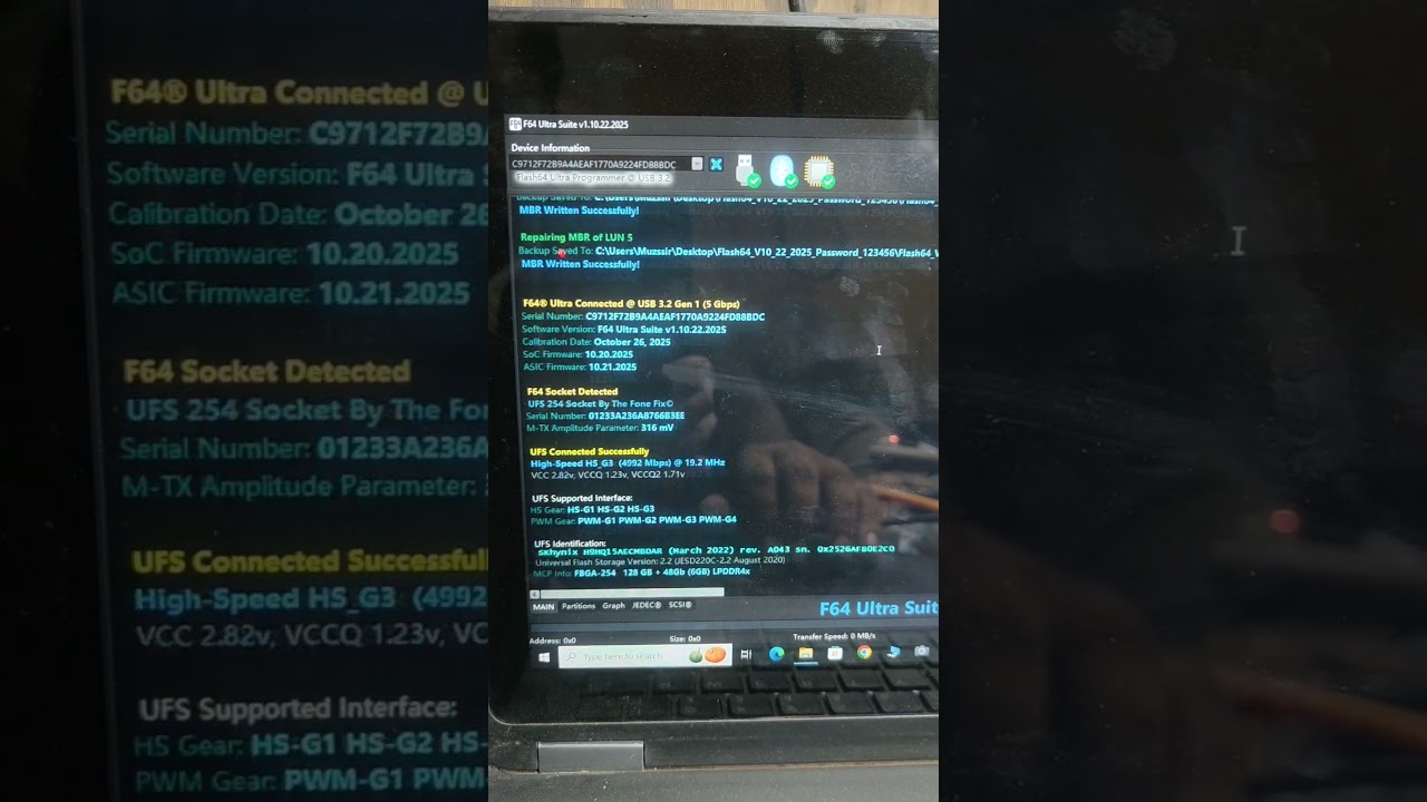 backup GPT INVALID MBR fix 🔧📱 
