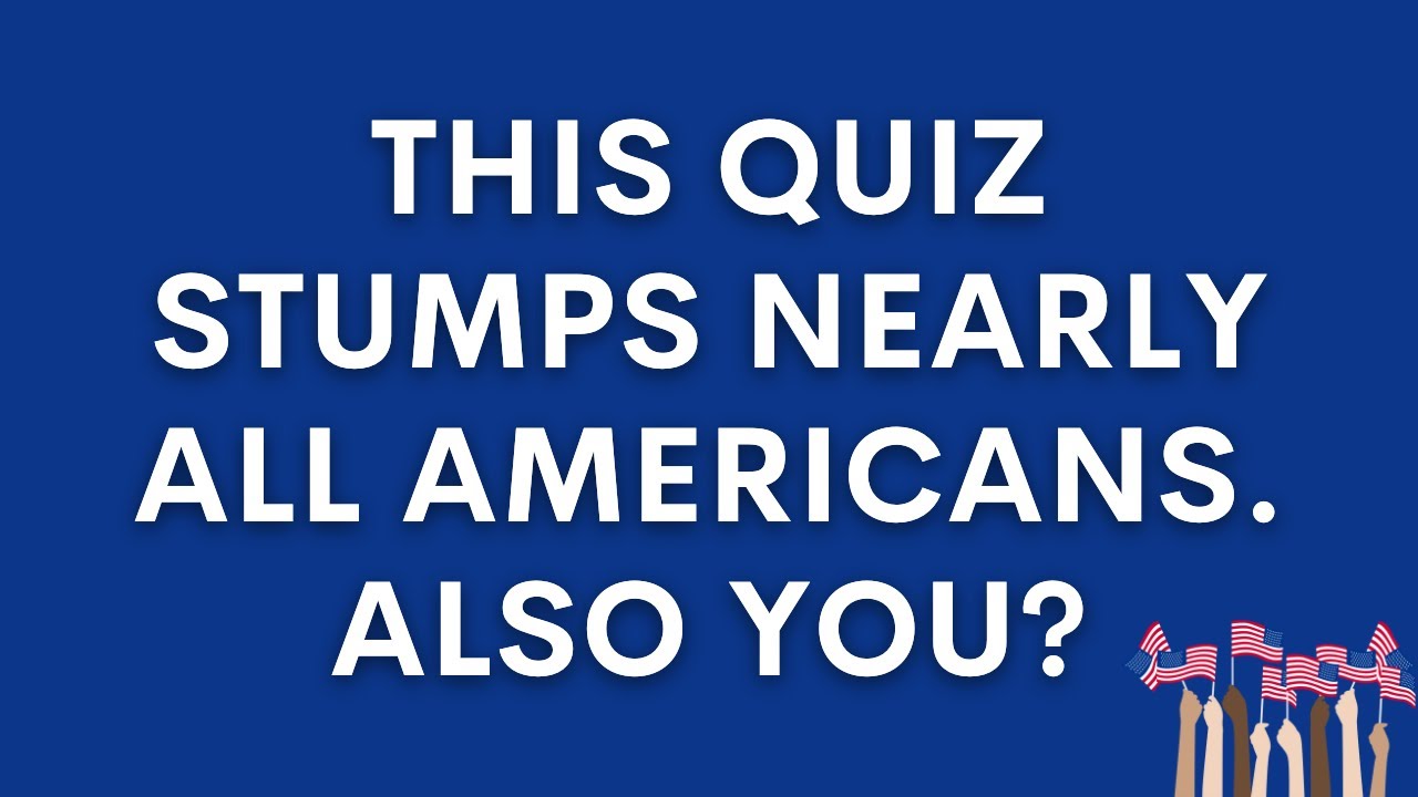 USA Trivia Quiz (Can You Ace This Quiz?!) YouTube
