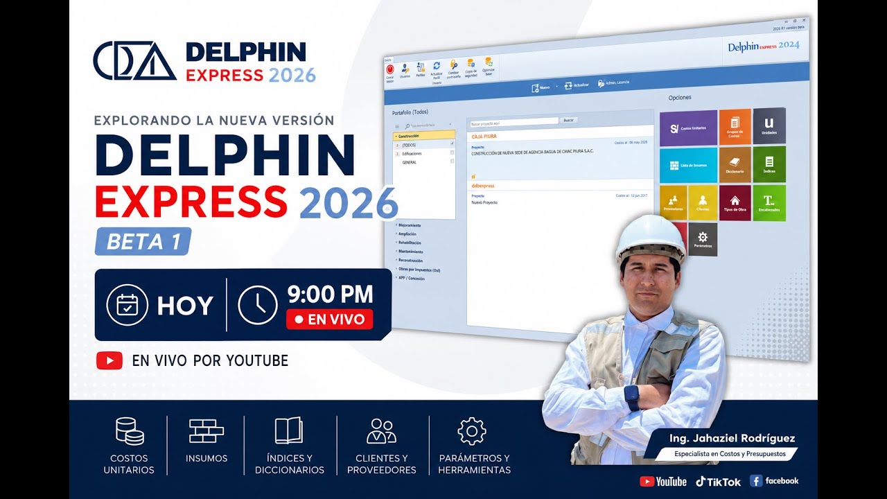 DELPHIN EXPRESS 2026 Explorando la nueva versión Beta 1 - YouTube
