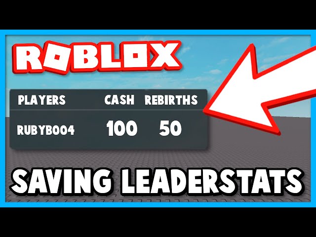 Roblox Studio Leaderstats With Data Store Tutorial 2020 Youtube - random game shift to sprint roblox