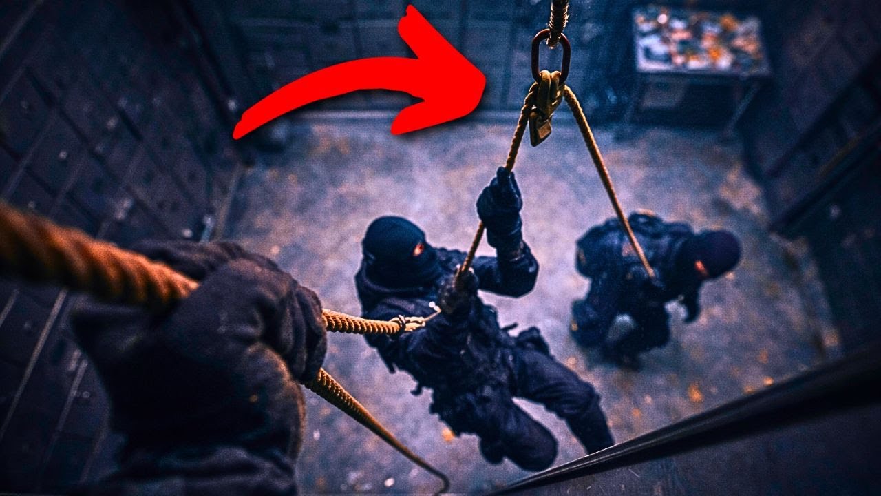 Why This Cheap Rope System Dropped Thieves Into Inaccessible Vault Rooms