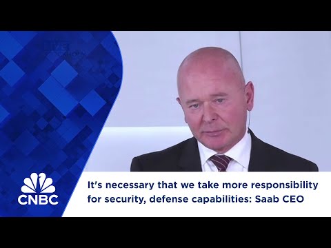 It's necessary that we take more responsibility for security, defense capabilities: Saab CEO Episode cover