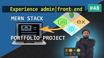 MERN STACK PORTFOLIO | Master the mern stack | Experience admin component 48