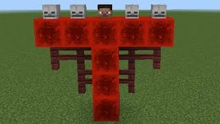 Can I create redstone wither boss in minecraft