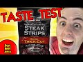 BEEF JERKY SNACK | Kirkland Signature Steak Strips Beef Jerky Taste Test & Review