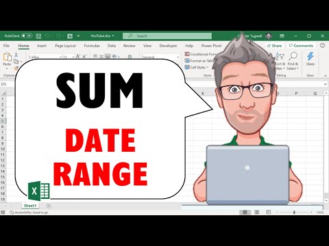 Sum Between Two Dates In Excel Sum Between Month And Years
