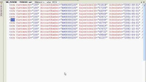 60 SQL Server 2008 视频教程   用 XML 格式检索关系数据