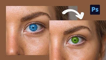 Change Eye Color in Photoshop - Easy 1-Minute Tutorial