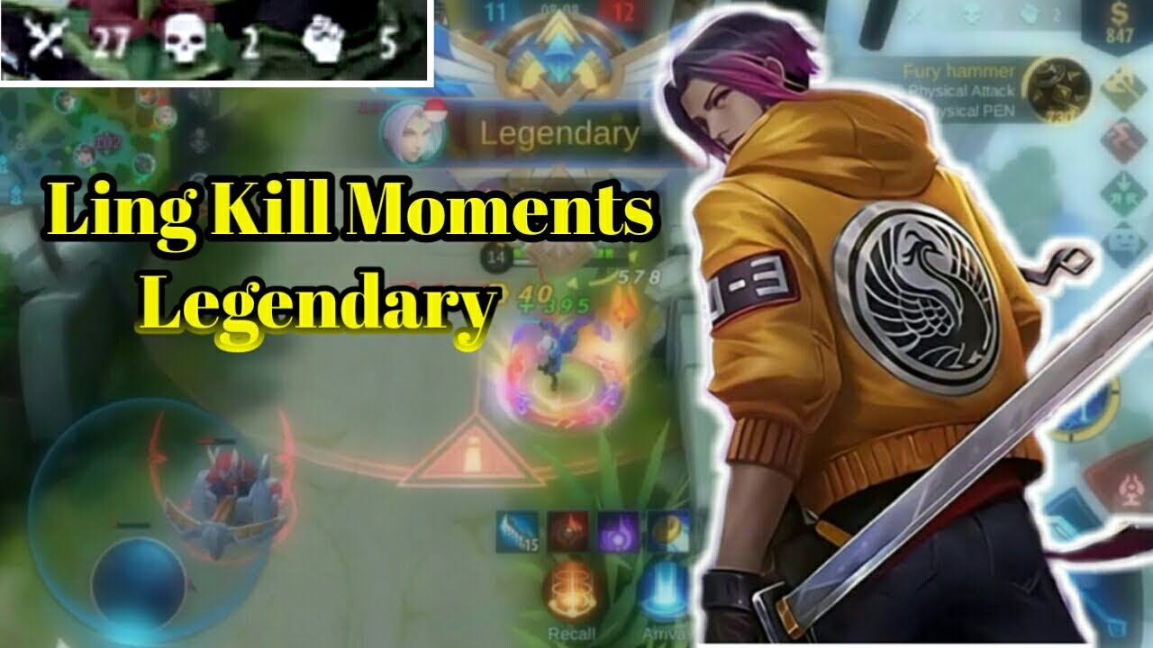 LING Best Kill Moments I WTF I No Cooldown Skill YouTube