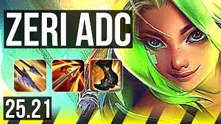 ZERI & Nautilus vs CAITLYN & Karma (ADC) | EUW Master | 25.21