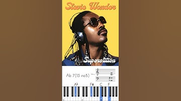 Learn These Chords: Superstition by Stevie Wonder 🎹