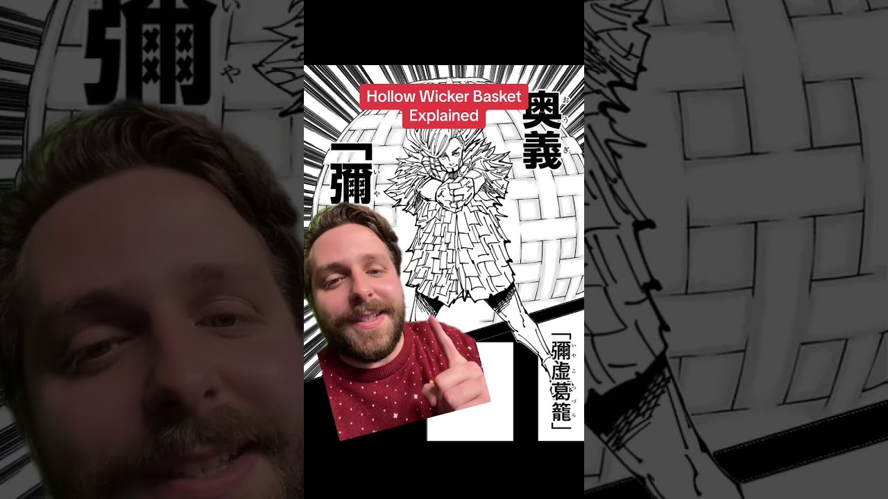 Hollow Wicker Basket jjk jujutsukaisen YouTube Hollow Wicker Basket jjk jujutsukaisen YouTube