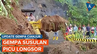 Gempa Susulan Diduga Picu Longsor di Jalur Cianjur-Jakarta