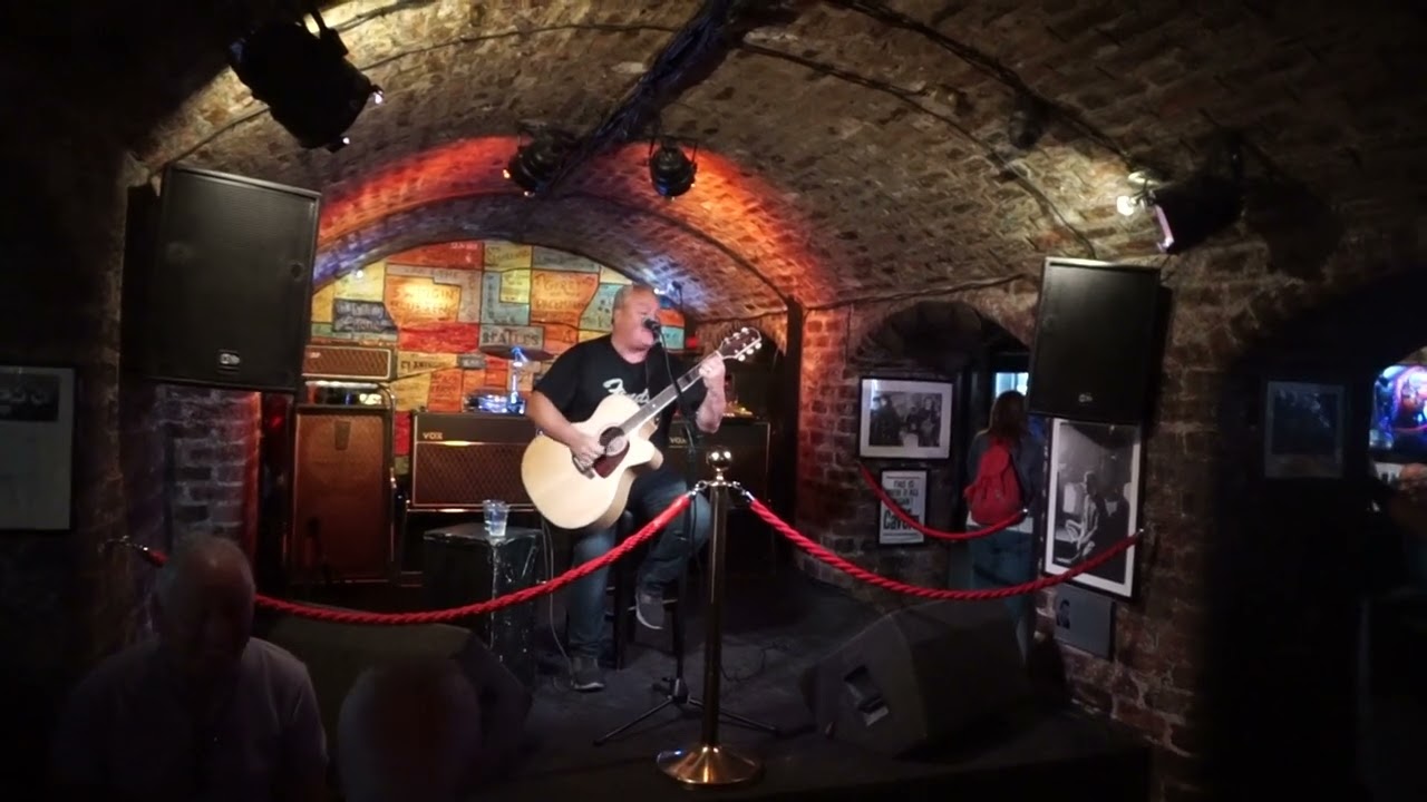 Gary Murphy sings Hotel California by The Eagles at the Cavern Club Liverpool