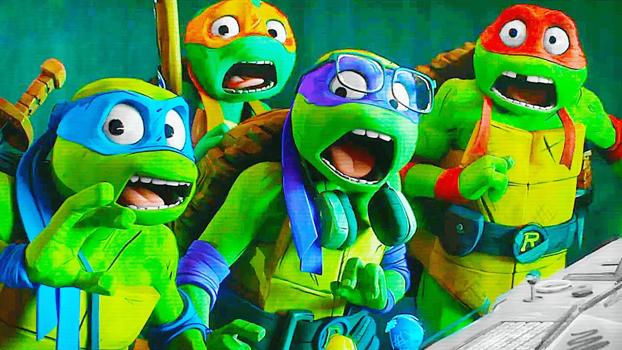 TEENAGE MUTANT NINJA TURTLES Cinema Break In Trailer (NEW 2023) TMNT: MUTANT  MAYHEM 