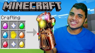 Minecraft BUT We have the INFINITY THANOS HEART  GAMERBOY