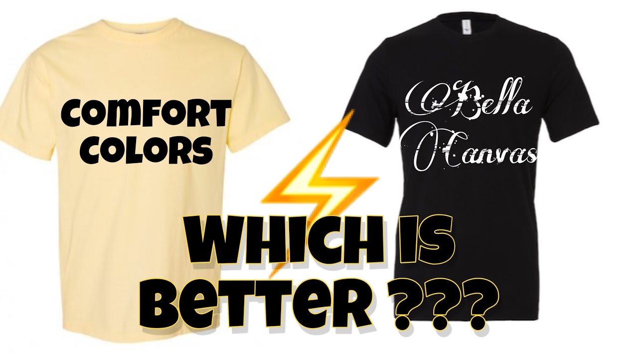 What’s the best blank for starting a Tshirt business ?! Bella Canvas