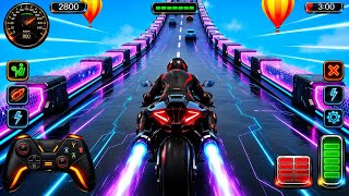 💥IMPOSSIBLE GT MOTO BIKE RACING 2026 - HARD BIKE RACING STUNTS 3D - ANDROID GAMEPLAY (PART 02) screenshot 5