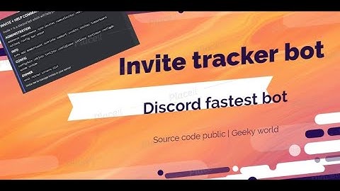 How to make Invite tracker discord bot | Advanced invite tracker with all commands , No coding REQ !