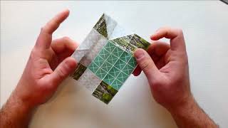 Foldology Origami Puzzles - Solution for #21