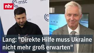 Lang Direkte Hilfe Muss Die Ukraine Nicht Mehr Groß Erwarten Ntv