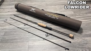 Falcon Lowrider Travel Spinning Rod (Review/Unboxing) 