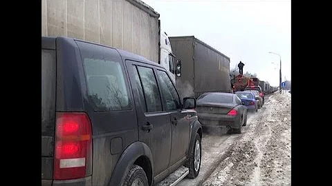 Russia demands answers after 190km traffic jam